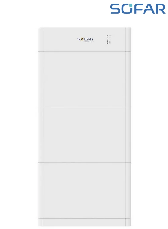 Abbildung Sofarsolar Hochvolt Batterie BTS5-15 mit drei Batteriemodulen 15 Kilowattstunden