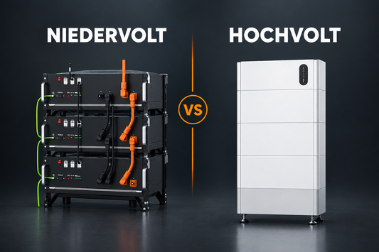 Hochvoltspeicher vs. Niedervoltspeicher: Welches System passt zu deiner PV-Anlage?