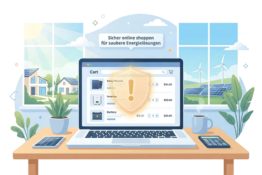 Sicher online shoppen - Tipps für seriöse Anbieter im Solarhandel